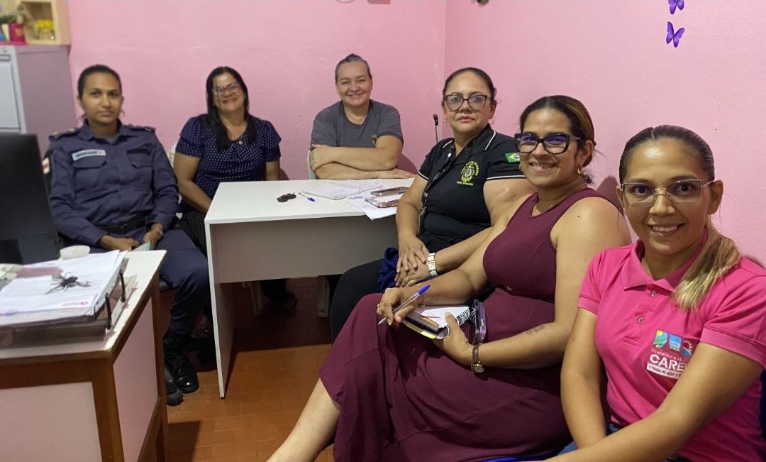 Comandante estadual da Ronda Maria da Penha visita o município do Careiro