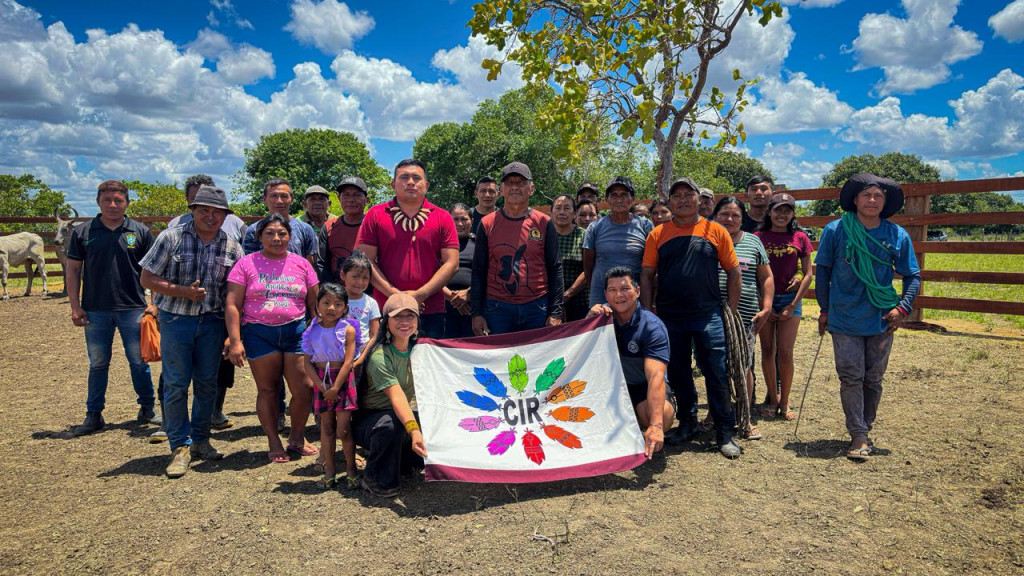 Comunidade Anaro inaugura curral sustentável com apoio do PGTA em Roraima
