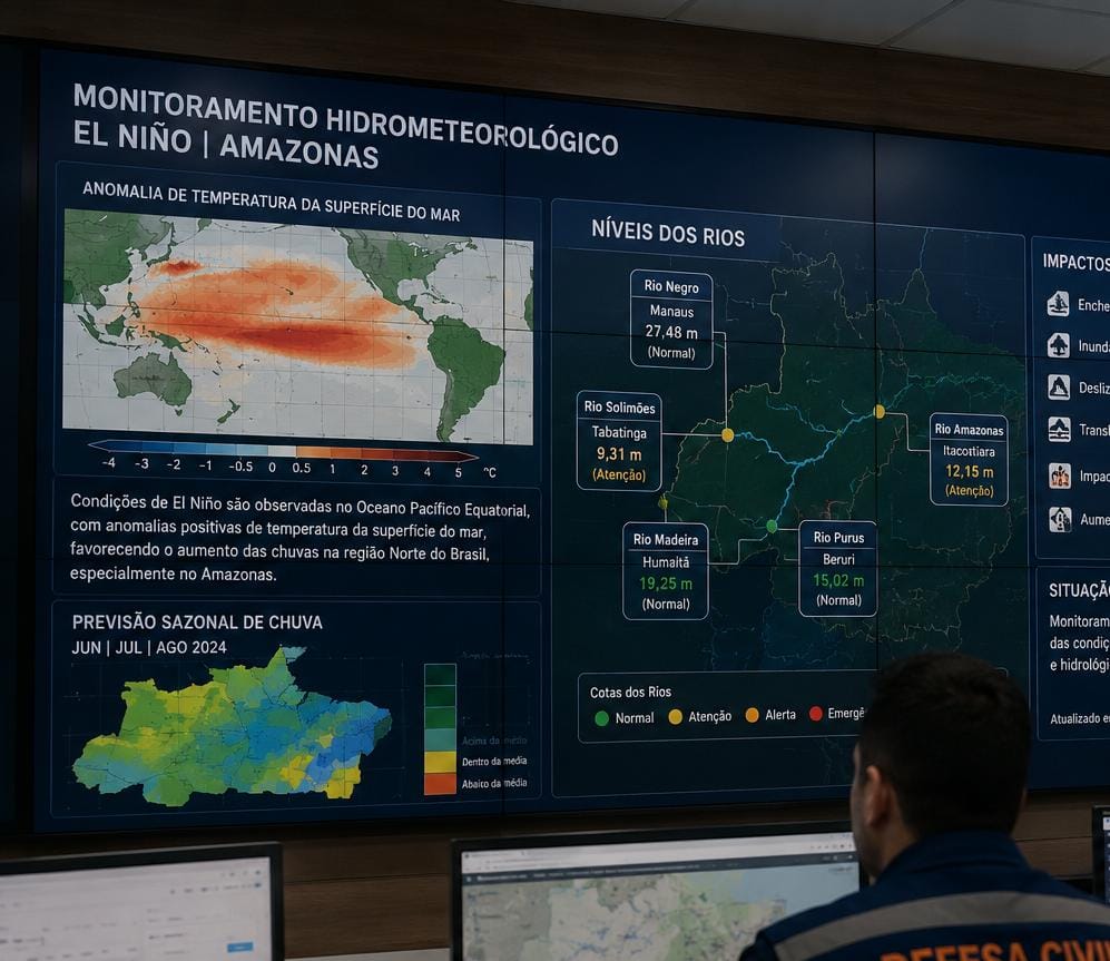 El Niño deve elevar temperaturas e reduzir chuvas no Amazonas a partir de setembro episode artwork